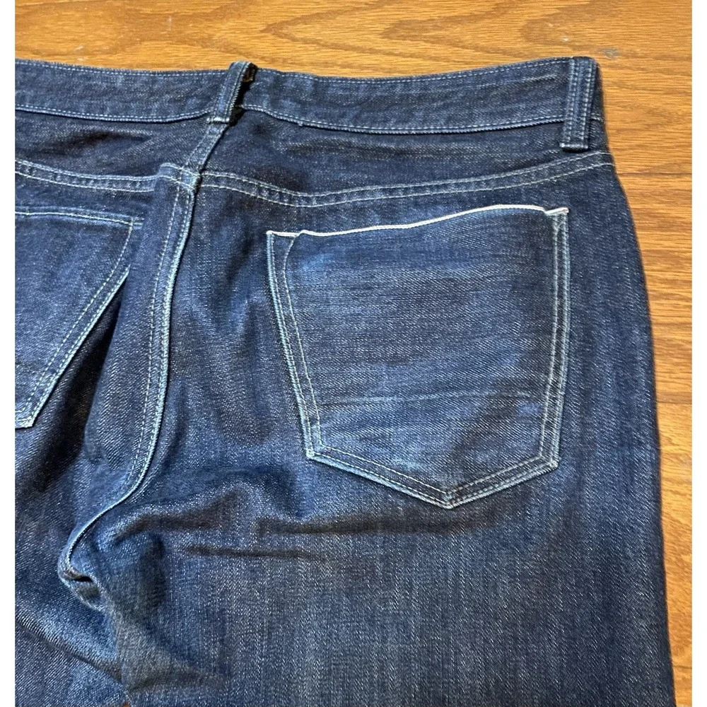 Banana Republic Jeans Men 31x30 Blue Slim Fit Premium Selvedge Red Line